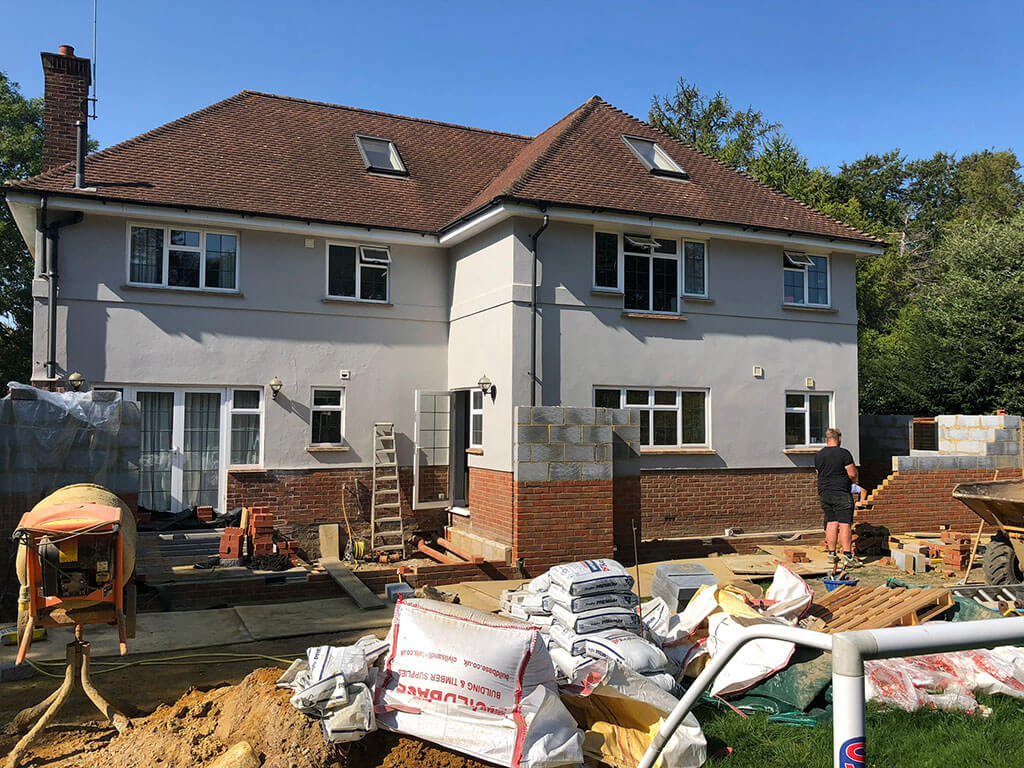 Completed Johnson Construction project