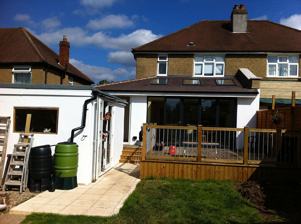 Completed Johnson Construction project