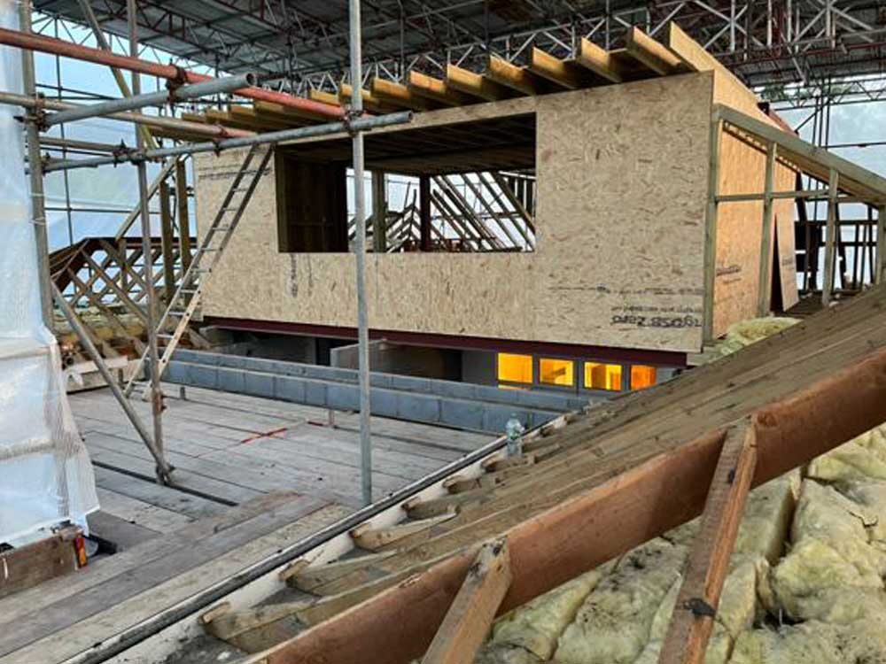 Building work by Johnson Construction and Building Ltd