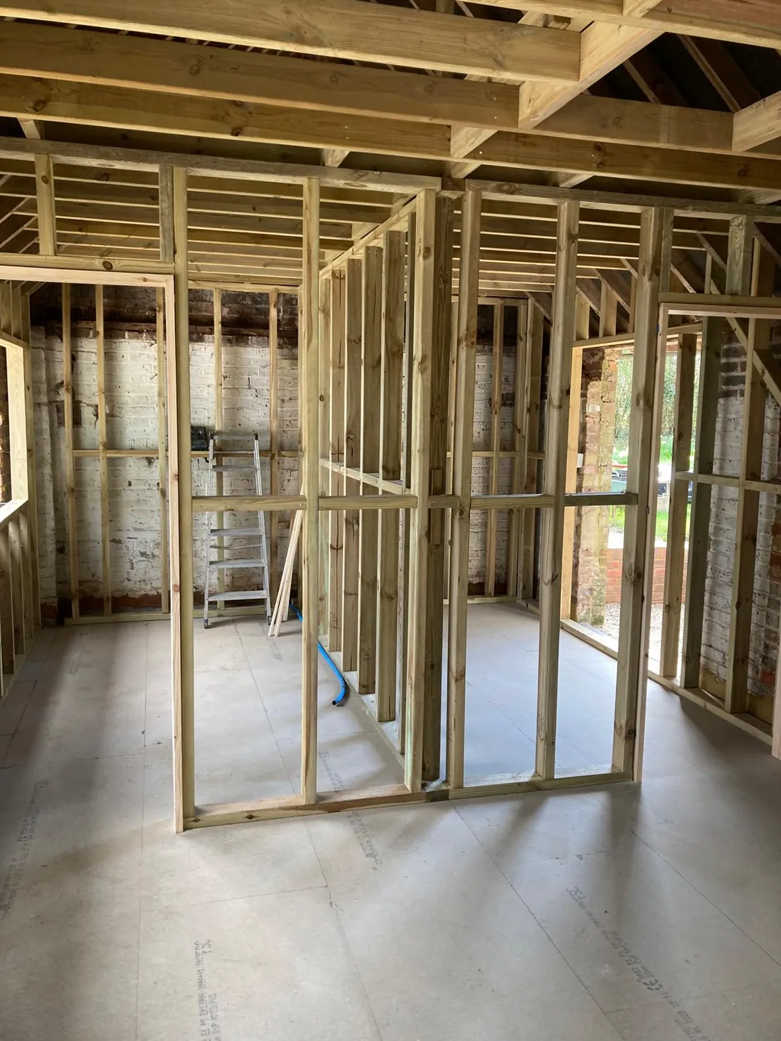 Structural timber framing by Johnson Construction
